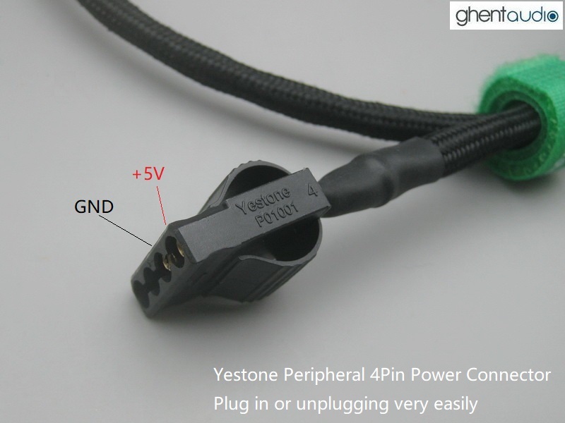 (PC46) PSU---LP4(5V/GND) Power Supply Cable (JSSG360)