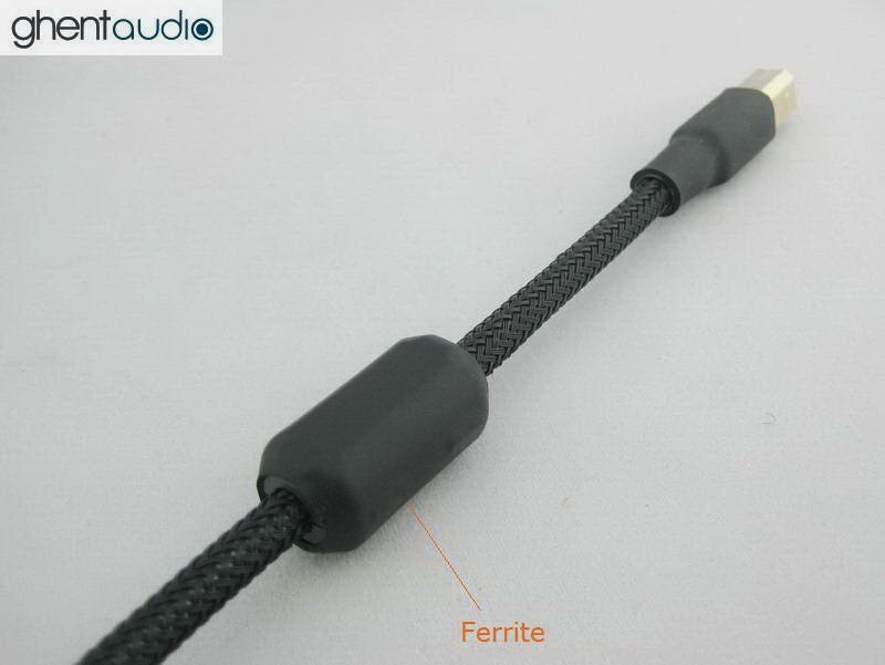 U01 --- Type-A to Type-B Teflon Silver-plated USB Cable