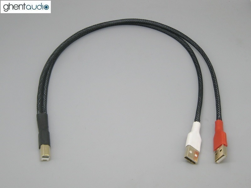 U01 --- Type-A to Type-B Teflon Silver-plated USB Cable