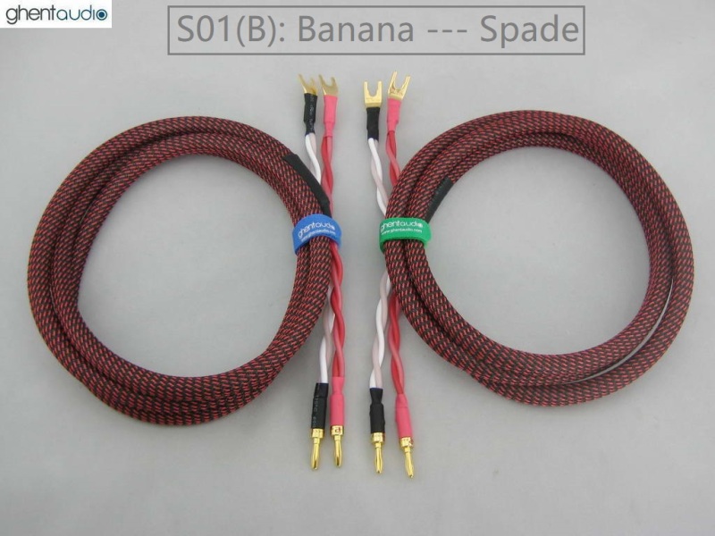 S01---Canare 4S12F Speaker Cables 4x13AWG (Pair)