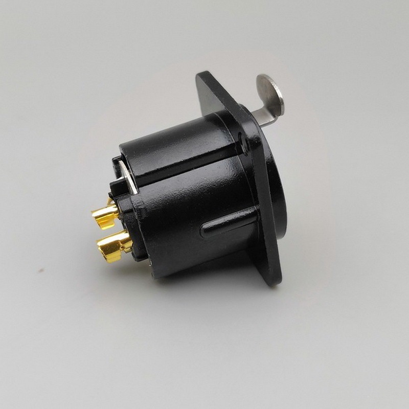 GP110 Gold-plated XLR 3P Female Chassis connector