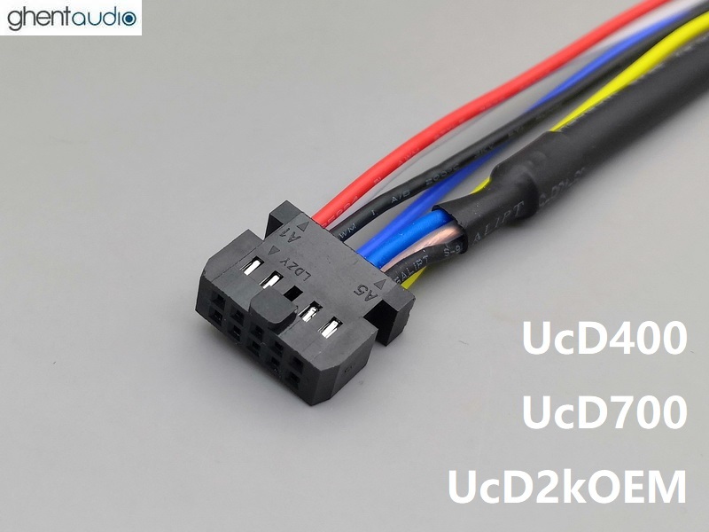 Sig-17 IDC-10P UcD Signal harness for Hypex UcD400 UcD700 UcD2kOEM (Mogami W2549)