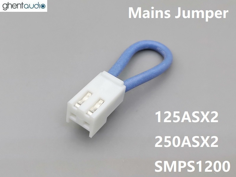 Psc-4 Mains-Voltage Jumper for Hypex SMPS1200, ICEpower 125ASX2 250ASX2 (Silicone UL3239 16awg)