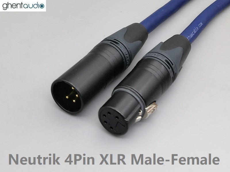 X01(4P) --- Gotham GAC-4/1 11301 4Pin XLR Cable(1pc)