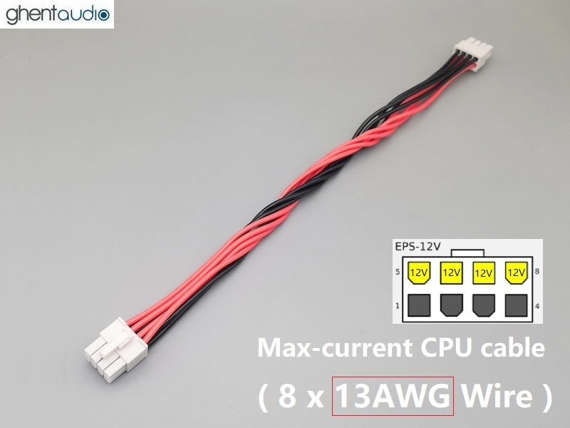 (PC18) Max-current 13AWG 8P-CPU/EPS Power Cable