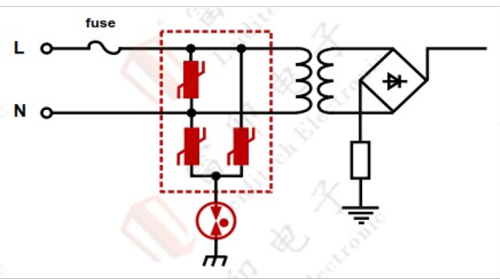 12.2 AC 220V交流电源浪涌保护方案