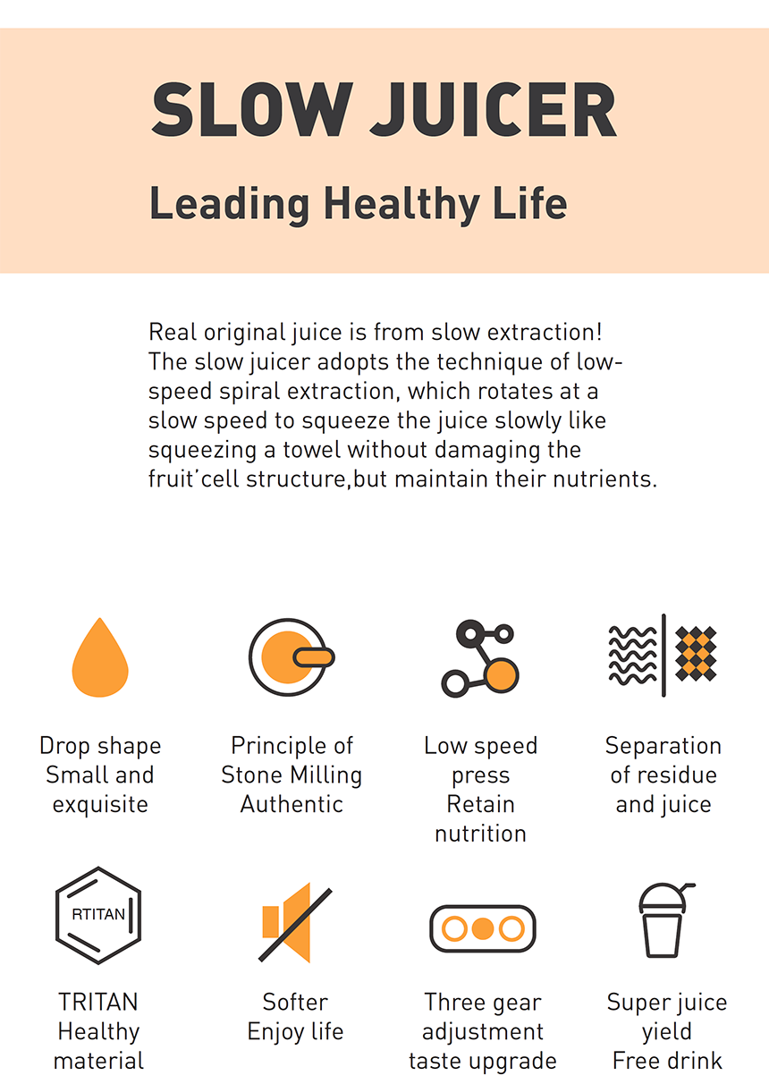 Slow Juicer W Rpm Juice Yield Up To Safety Protection Slow