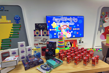 How Kids Educational Toy Manufacturer Celebrated Children's Day with Employees?