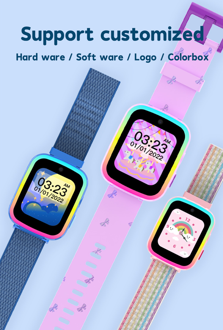 kids smart watch CT-W25 With Colorful Mood Lights Details Pictures 8