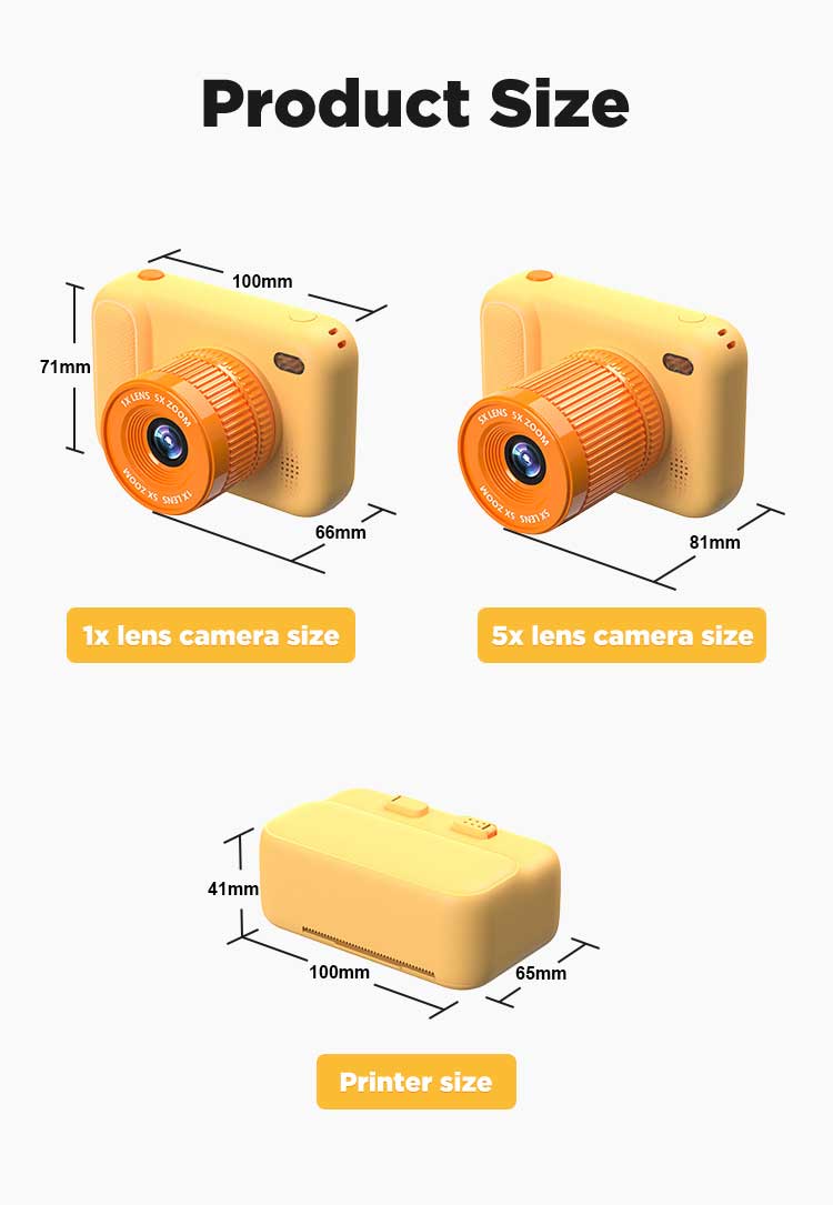 2024 new design kids instant camera toys CT-P14 details pic 15