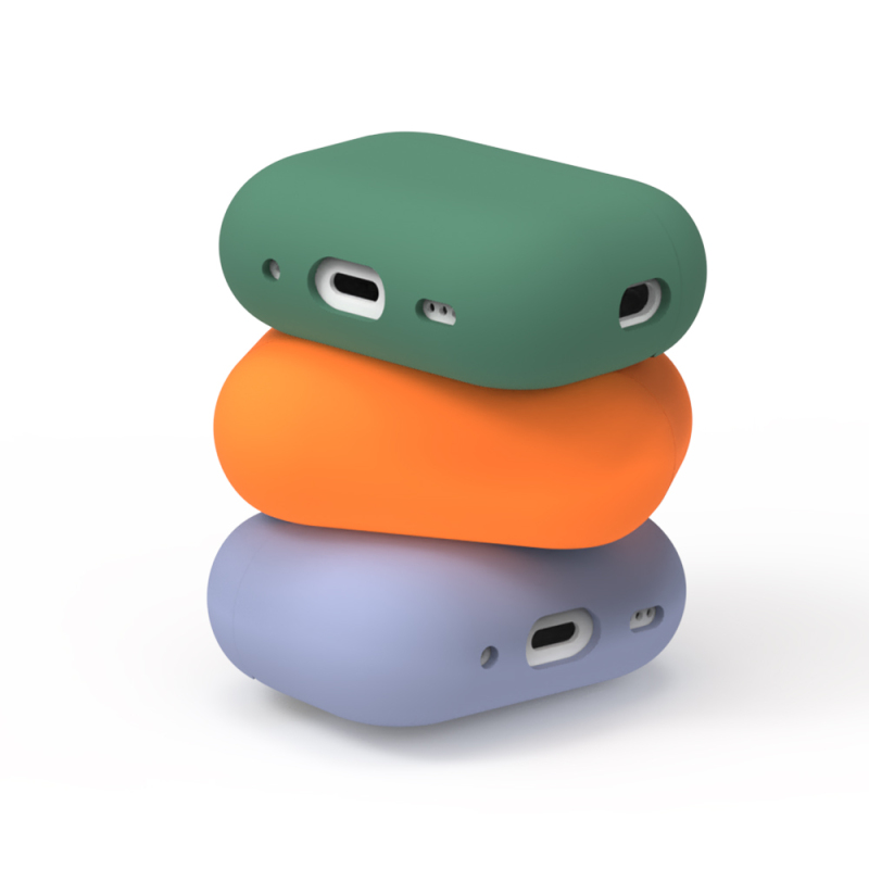 iPhone Colorful Hard PC AirPods Case