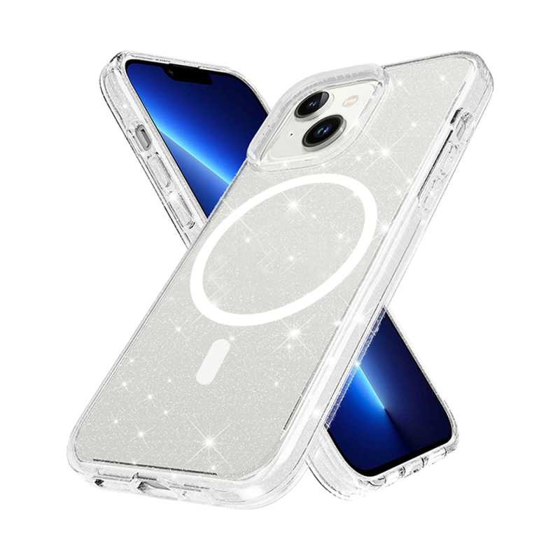 PC+TPU MagSafe Glitter Phone Case Manufacturer