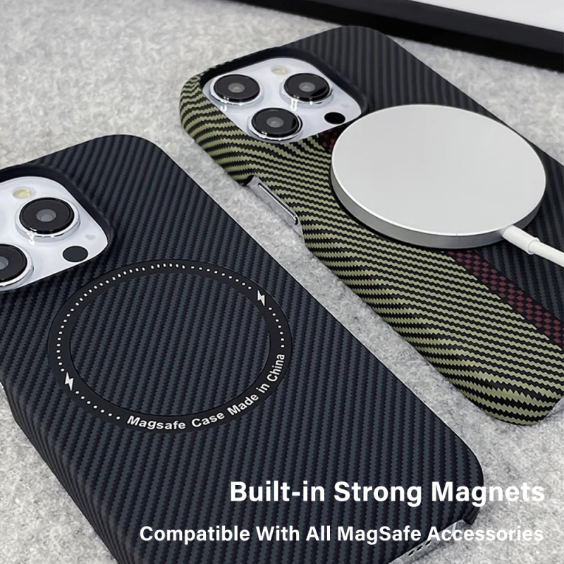 iPhone Carbon Fiber MagSafe Phone Case Manufacturer