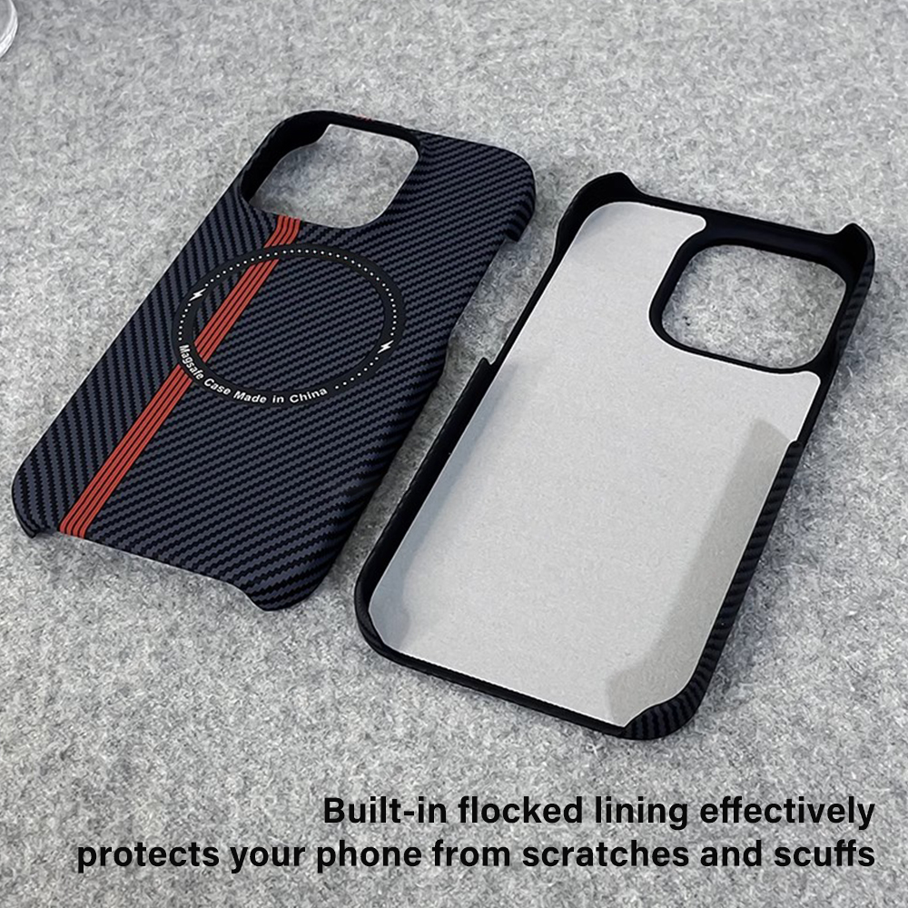 iPhone Carbon Fiber MagSafe Phone Case Manufacturer