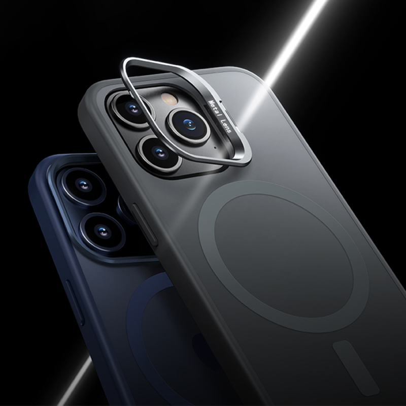 iPhone Lens Holder Magnetic Frosted Phone Case Manufacturer