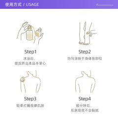 松山柚子身体乳300ml补水保湿滋润不油腻乳液