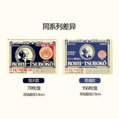 NICHIBAN米琪邦老人头大判穴位镇痛贴 止痛贴 膏药贴 贴布78枚