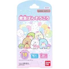 BANDAI 角落生物卡通创可宝宝创口防水透气贴儿童可爱ok绑 18枚