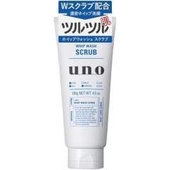 资生堂UNO吾诺男士洗面奶 深层清洁去角质 130g