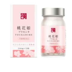 和汉制药 樱花姬胎盘素 女性更年期调理月经 滋补气血 120粒