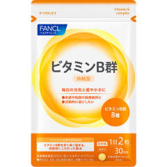 FANCL复合维他命 维生素B族片 60片/袋 成人VB有助代谢减肥