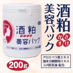 旅美人 酒粕涂抹面膜 亮肤美白 200g