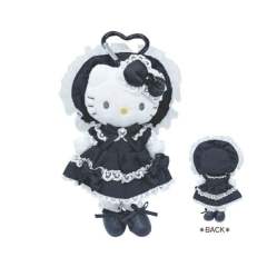Hello Kitty 三丽鸥 洛丽塔长腿哈喽kitty猫小挂件可爱毛绒公仔包包挂饰