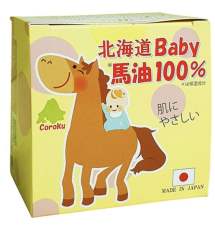 Coroku北海道baby纯马油面霜膏保湿滋润手足防干裂准妈小孩用 90ml