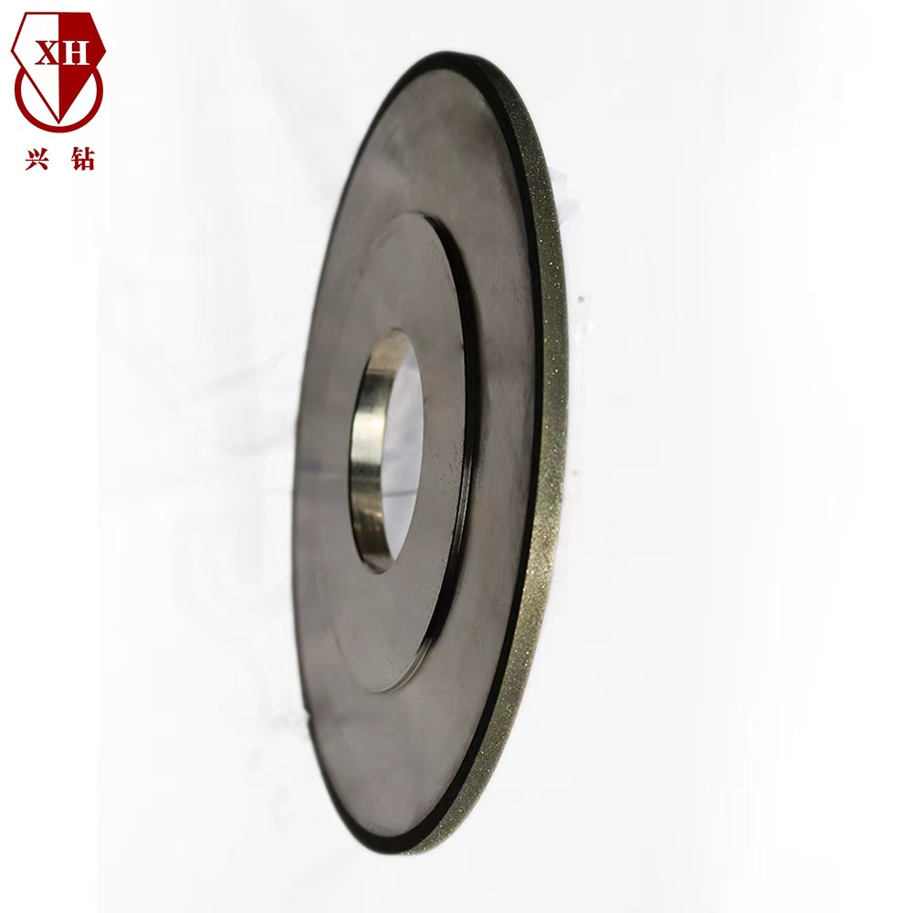 Φ 200 parallel electroplated diamond grinding wheel for grinding hard materials