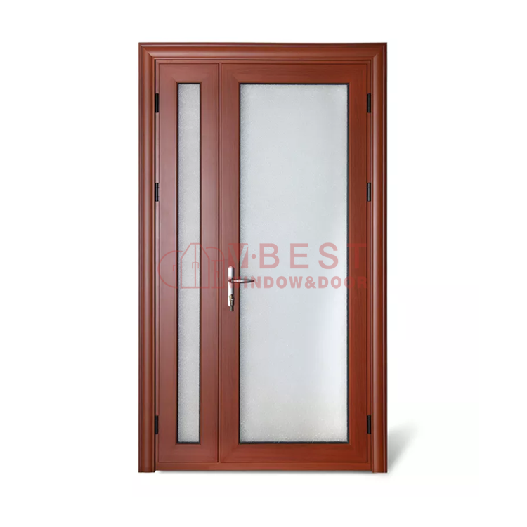 Aluminum Swing Door 45# Single And Double Opened Design