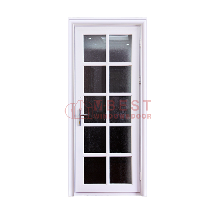 Aluminum Swing Door 45# Single And Double Opened Design