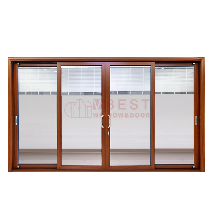 Aluminum Sliding Door 2 Rails And 3 Rails Design