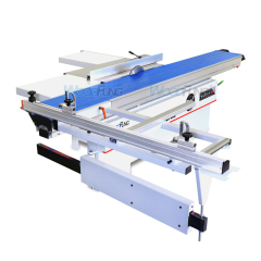 Máquina de sierra de panel deslizante MJ-6130 de 45 grados para recto y biselado