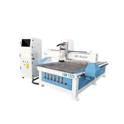 WF-1325 two head wood CNC Router Machine with 1 Spindle for woodworking