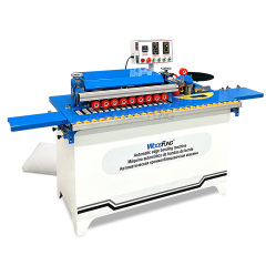 MY-07C2 Mini Automatic Edge Banding Machine Gluing Trimming End Cutting Buffing Dust Collection Straight&Curve MDF Automatic Feeding Edge Bander