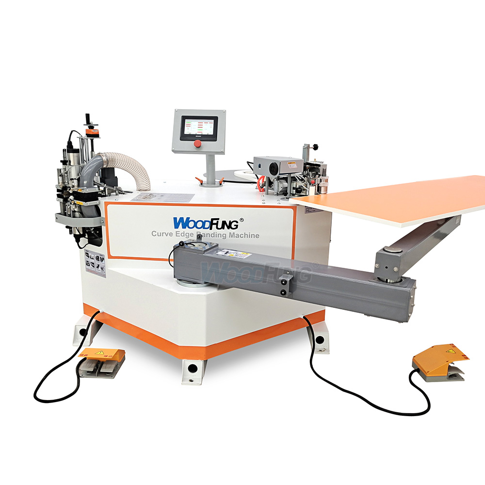 MY-11 Contour Edge Bander Curve Edge Banding Machine Automatic Round Arc Edge Bander Trimmer