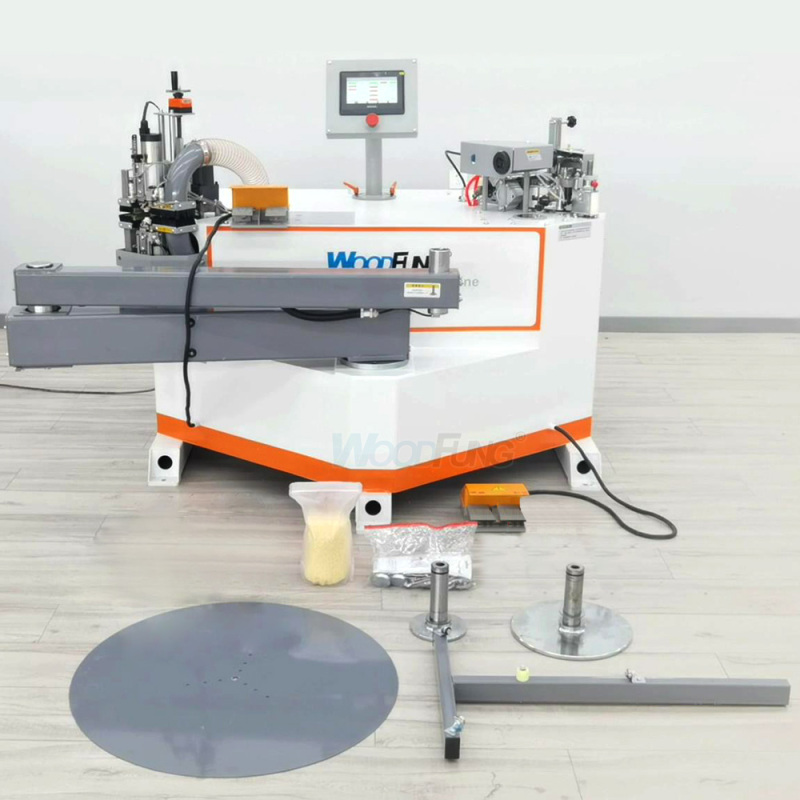 MY-11 Contour Edge Bander Curve Edge Banding Machine Automatic Round Arc Edge Bander Trimmer