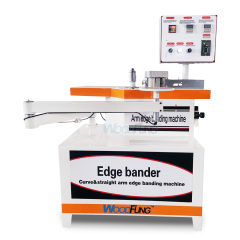 MY-98S Folding Arm Edge Banding Machine Straight Arc Curve Shape Panels Manual Edge Bander