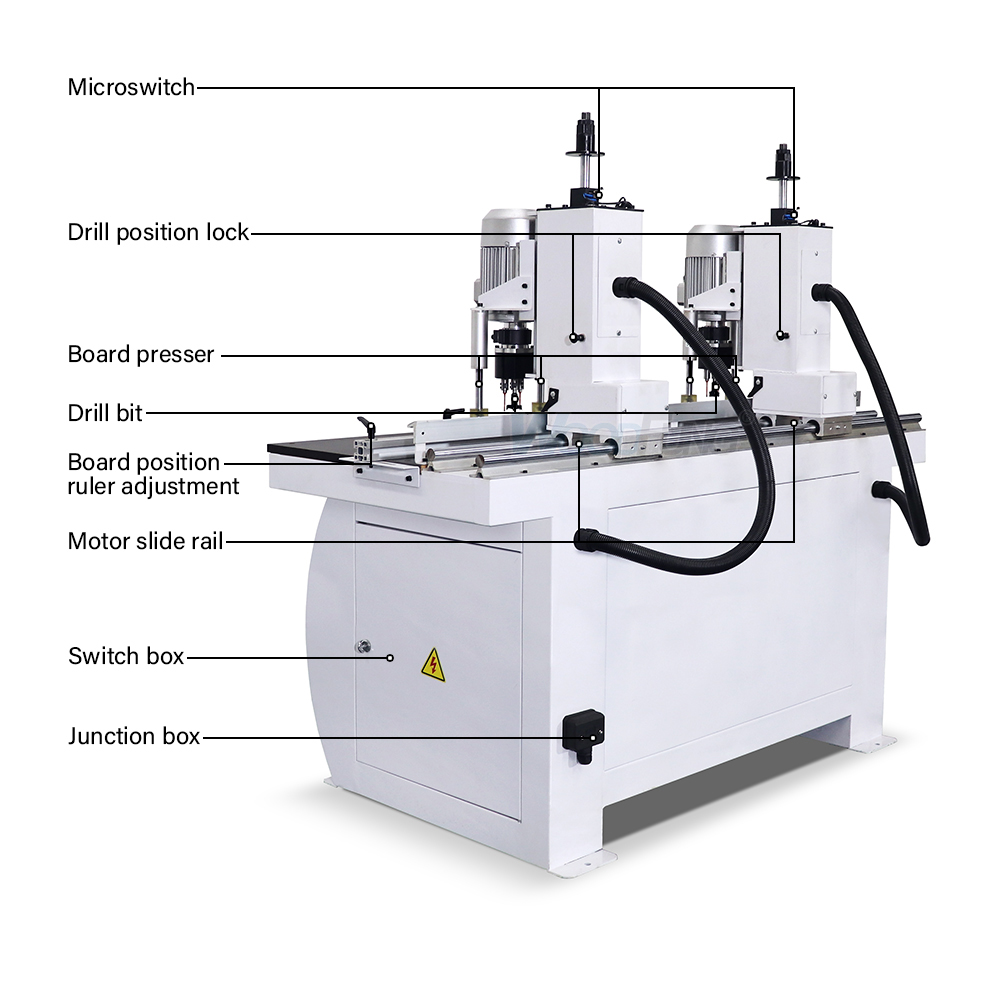 MZ73032 Double head Wood Hinge Drilling Machine