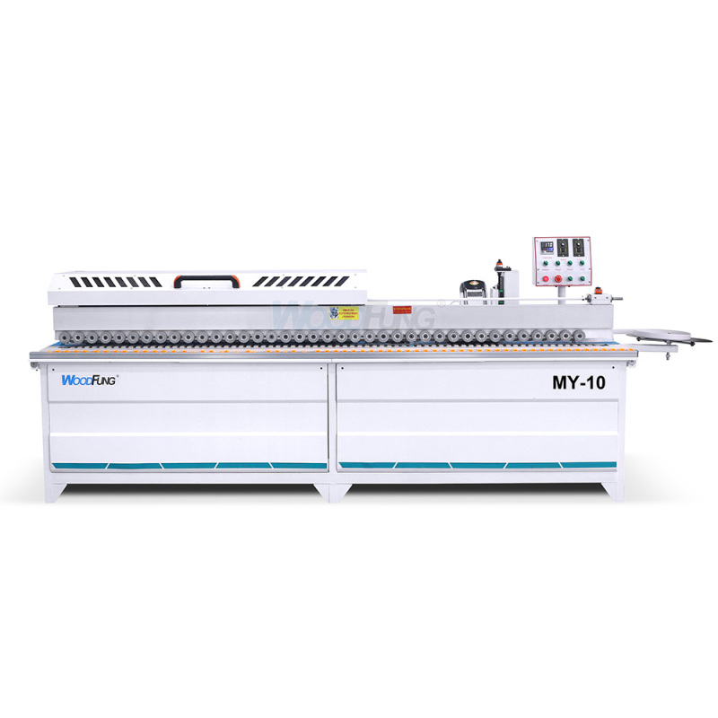 MY-10 Automatic Bevel Straight Edge Banding Machine Beveled Wardrobe Cabinet Door Pre-milling Edge Bander