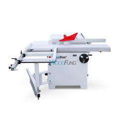 MJ-6116 1.6m sliding table panel saw with double blades for furniture making sliding table saw