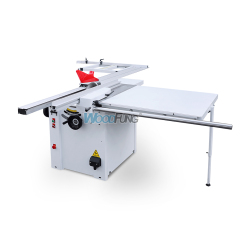 MJ-6116 1.6m sliding table panel saw with double blades for furniture making sliding table saw