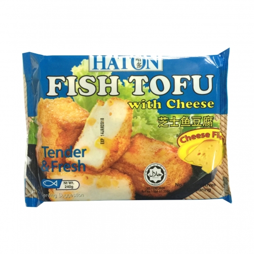 FZ65-007S：HATON FISH TOFU WITH CHEESE 芝士鱼豆腐