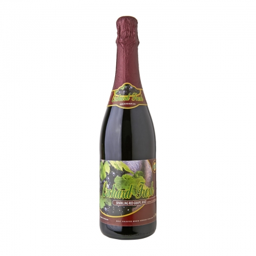 DY21-006B: Orchard Fresh Sparkling Red Grape Juice (NON ALCOHOLIC) 750ml