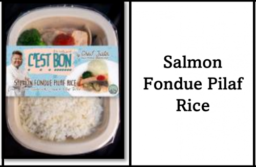 Salmon Fondue Pilaf Rice