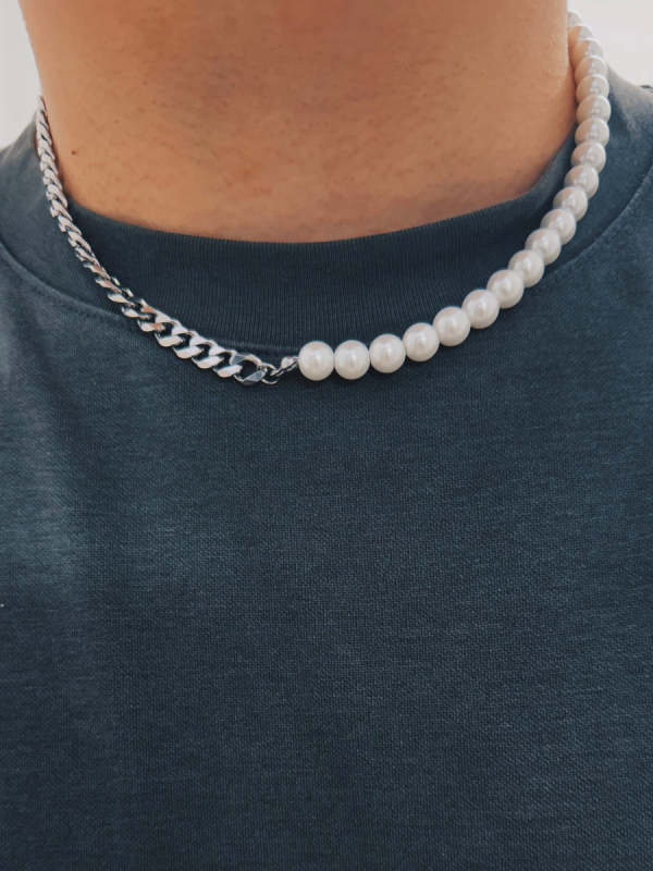 Pearl cuban necklace