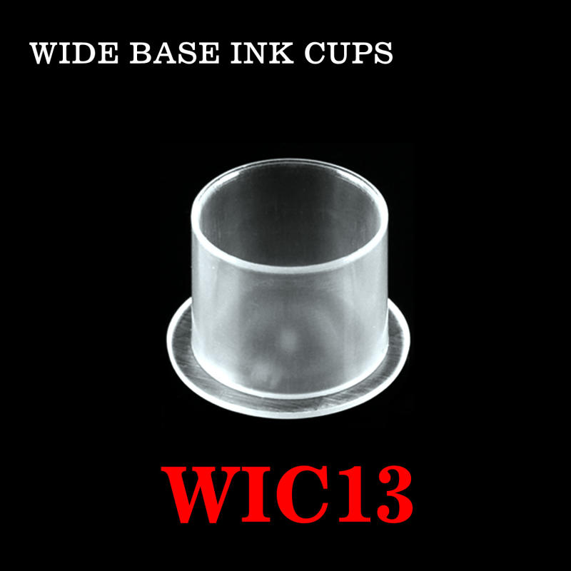 Clear Wide Base Ink Cups