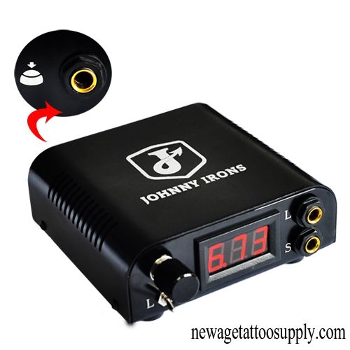 Johnny Irons Dual Tattoo Machine Power Supply, Quality Guaranted !