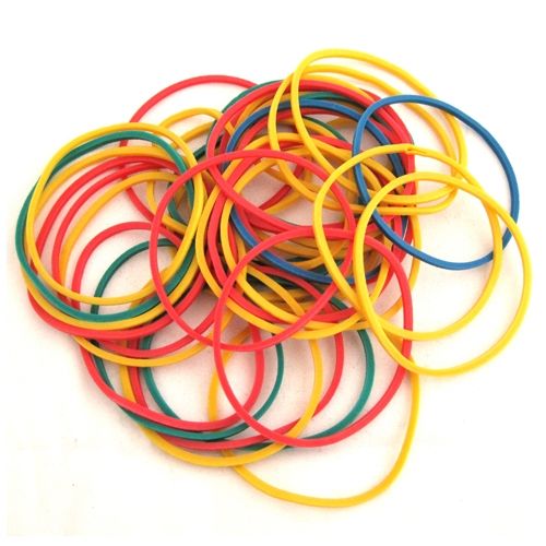 Mixed Color Rubber Band -BAG OF 100
