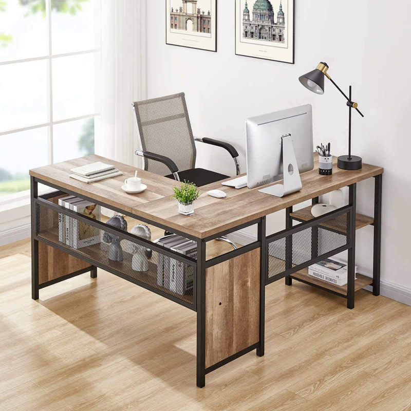 Nu-Deco L Shaped Office Desk MH23001